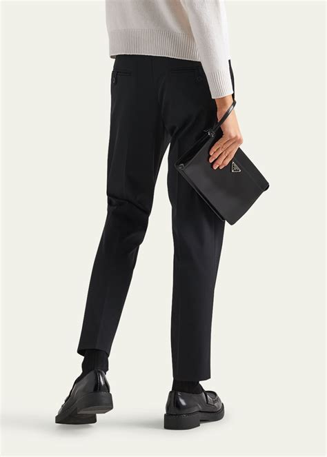 prada techno stretch|Prada Men's Techno Stretch Pants .